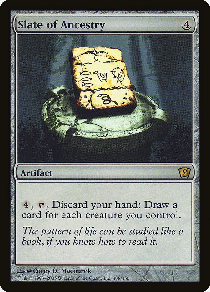 Slate of Ancestry 308★/350 (9th Edition)  - Foil | Good Games Modbury