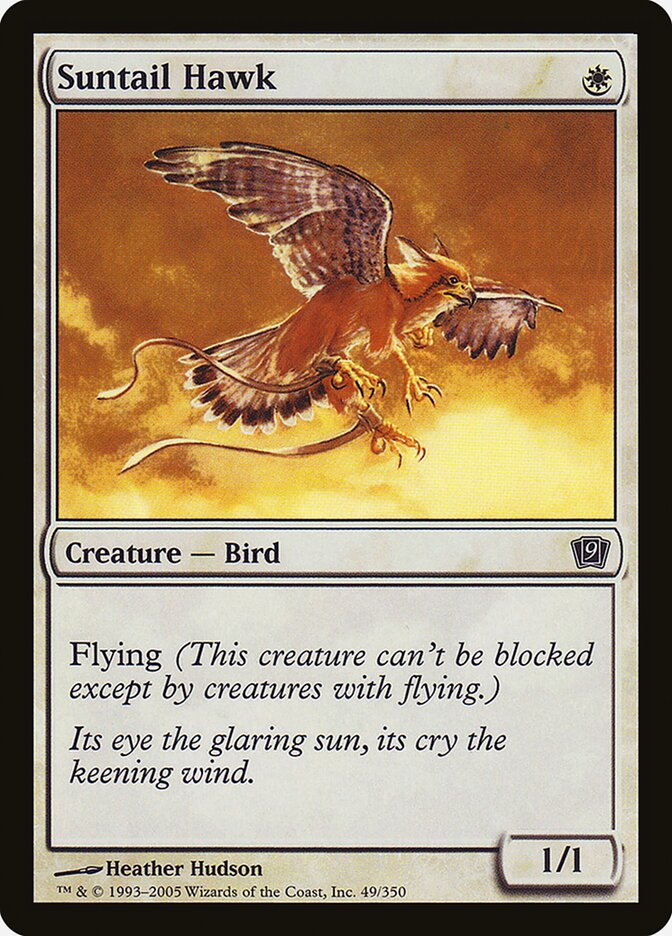 Suntail Hawk 49★/350 (9th Edition)  - Foil | Good Games Modbury