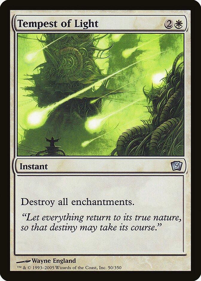 Tempest of Light 50★/350 (9th Edition)  - Foil | Good Games Modbury
