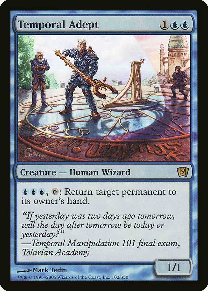 Temporal Adept 102★/350 (9th Edition)  - Foil | Good Games Modbury
