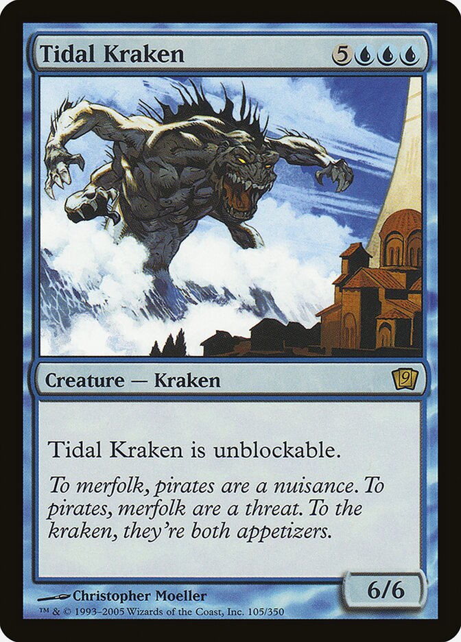 Tidal Kraken 105★/350 (9th Edition)  - Foil | Good Games Modbury