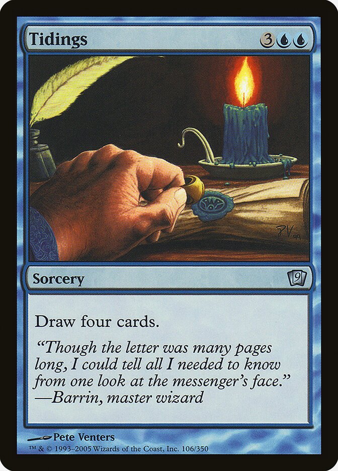Tidings 106★/350 (9th Edition)  - Foil | Good Games Modbury
