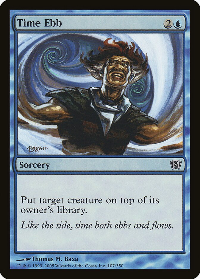 Time Ebb 107★/350 (9th Edition)  - Foil | Good Games Modbury