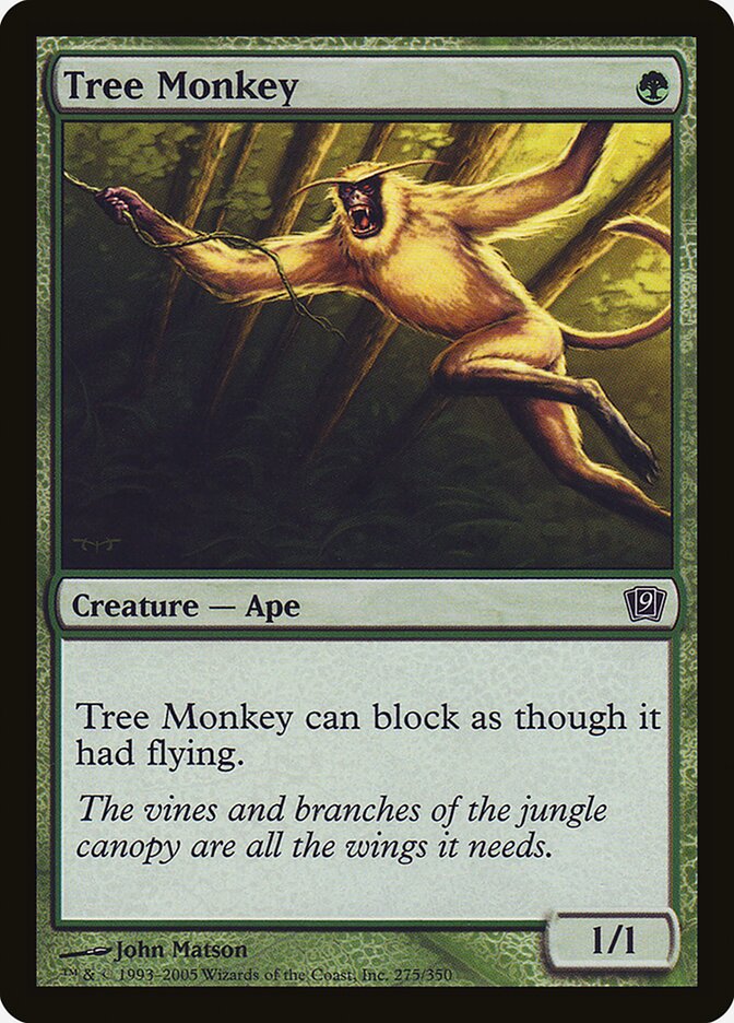 Tree Monkey 275★/350 (9th Edition)  - Foil | Good Games Modbury