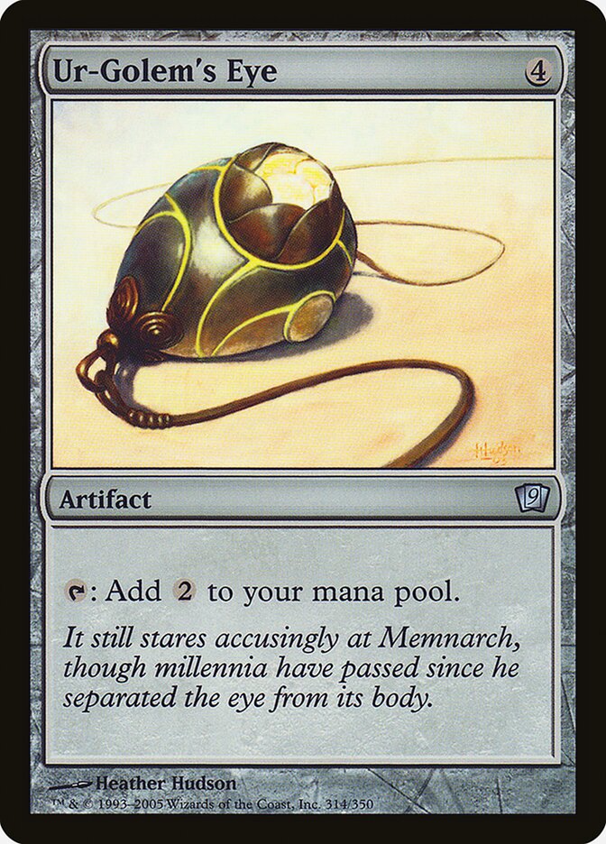 Ur-Golem's Eye 314★/350 (9th Edition)  - Foil | Good Games Modbury
