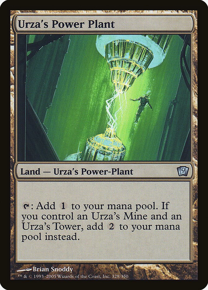 Urza's Power Plant 328★/350 (9th Edition)  - Foil | Good Games Modbury