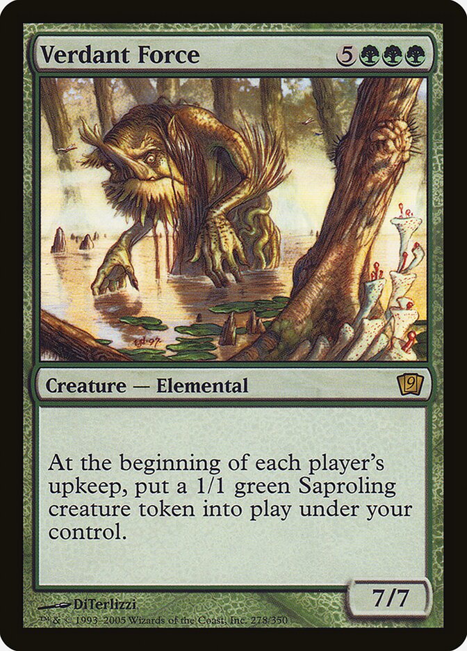 Verdant Force 278★/350 (9th Edition)  - Foil | Good Games Modbury