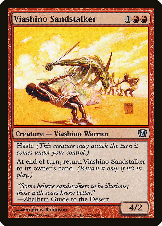 Viashino Sandstalker 225★/350 (9th Edition)  - Foil | Good Games Modbury