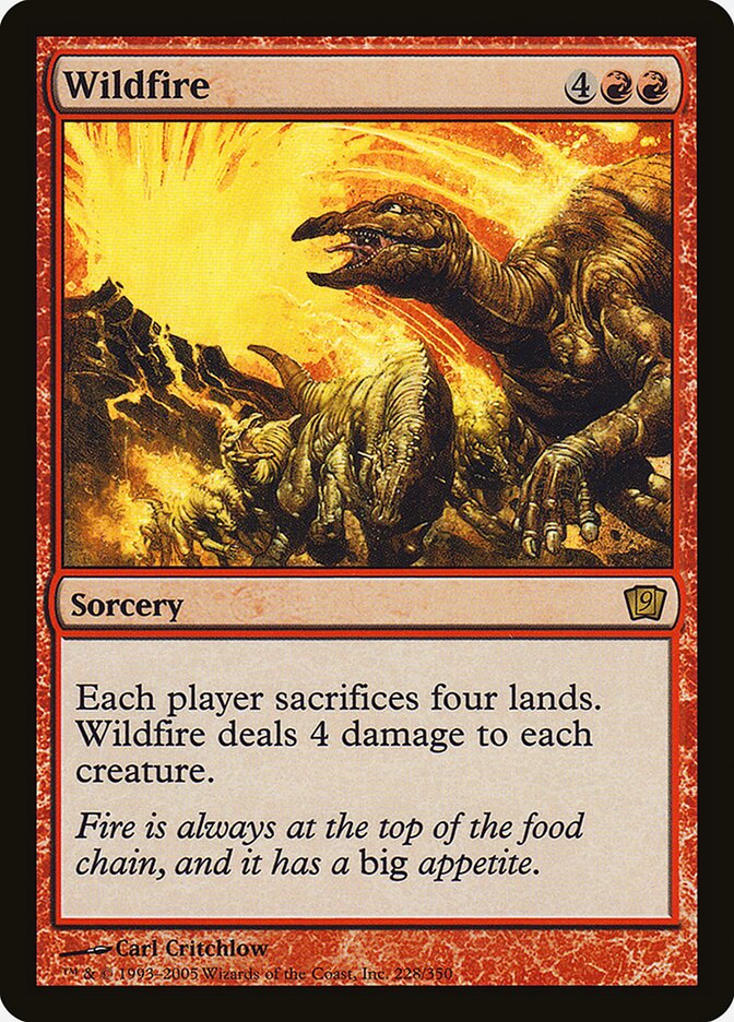 Wildfire 228★/350 (9th Edition)  - Foil | Good Games Modbury