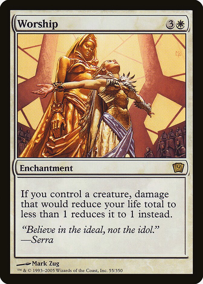 Worship 55★/350 (9th Edition)  - Foil | Good Games Modbury