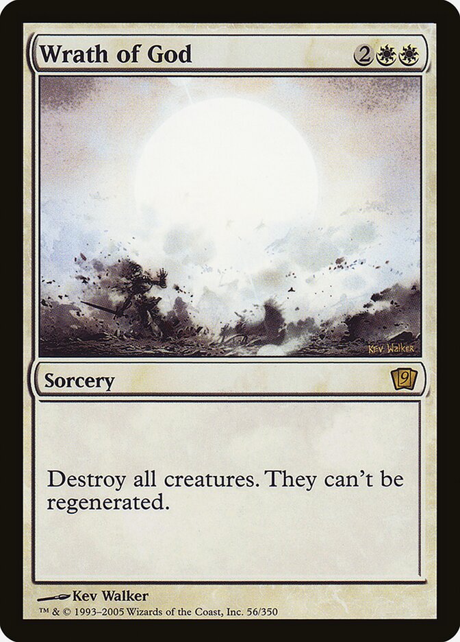Wrath of God 56★/350 (9th Edition)  - Foil | Good Games Modbury
