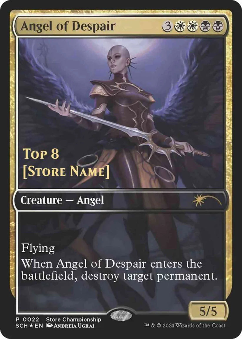 Angel of Despair (Store Stamped) 22 (Game Day & Store Championship Promos)  - Full Art | Good Games Modbury
