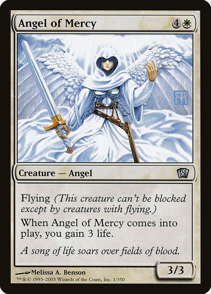 Angel of Mercy 1★/350 (8th Edition)  - Foil | Good Games Modbury
