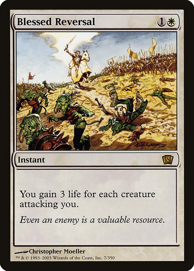 Blessed Reversal 7★/350 (8th Edition)  - Foil | Good Games Modbury