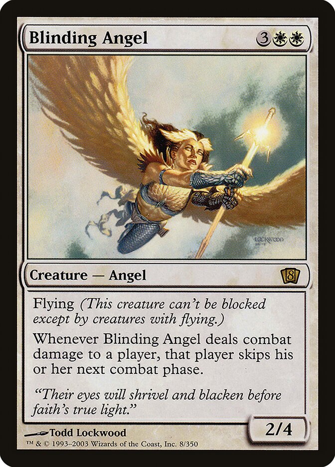 Blinding Angel 8★/350 (8th Edition)  - Foil | Good Games Modbury