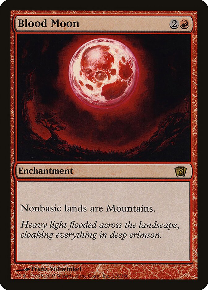 Blood Moon 178/350 (8th Edition)  - Foil | Good Games Modbury