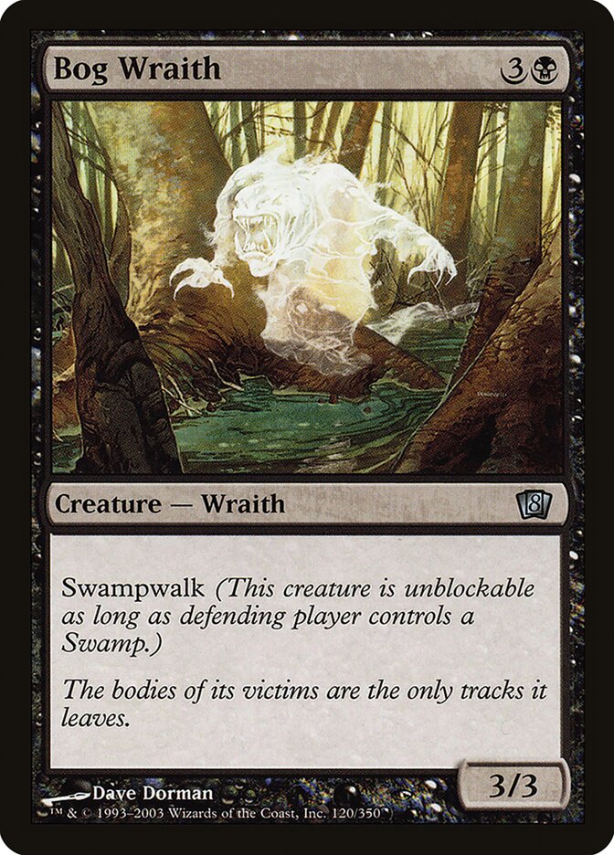 Bog Wraith 120/350 (8th Edition)  - Foil | Good Games Modbury