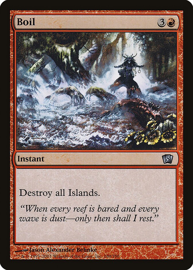 Boil 180/350 (8th Edition)  - Foil | Good Games Modbury