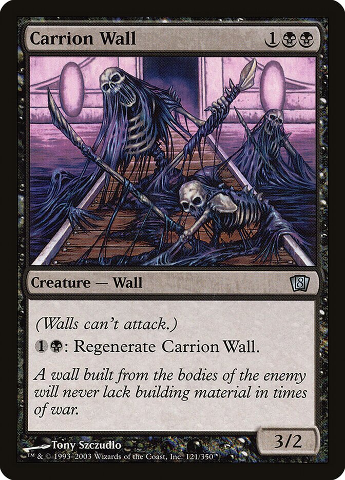 Carrion Wall 121/350 (8th Edition)  - Foil | Good Games Modbury