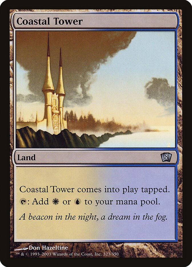 Coastal Tower 323★/350 (8th Edition)  - Foil | Good Games Modbury