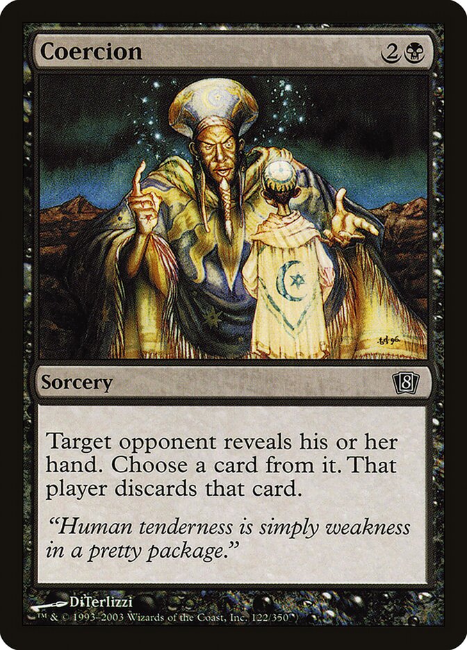 Coercion 122/350 (8th Edition)  - Foil | Good Games Modbury