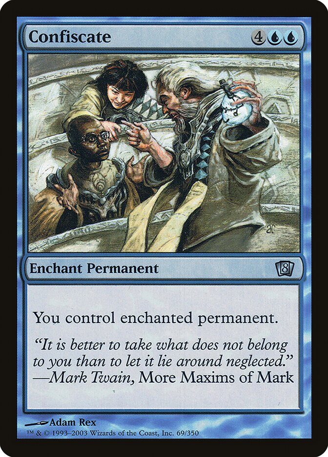 Confiscate 69★/350 (8th Edition)  - Foil | Good Games Modbury