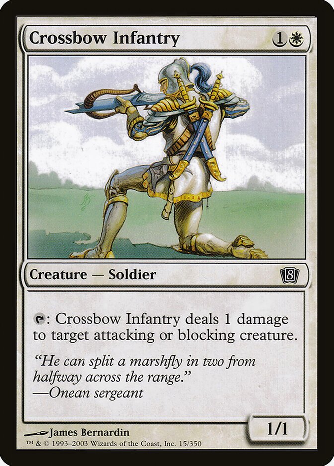 Crossbow Infantry 15★/350 (8th Edition)  - Foil | Good Games Modbury
