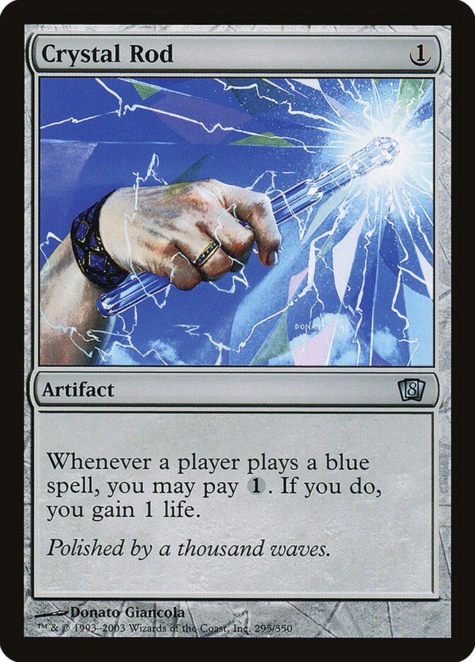 Crystal Rod 295/350 (8th Edition)  - Foil | Good Games Modbury