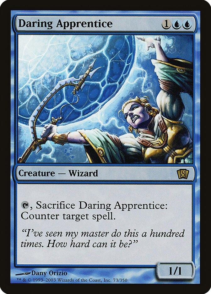 Daring Apprentice 73★/350 (8th Edition)  - Foil | Good Games Modbury