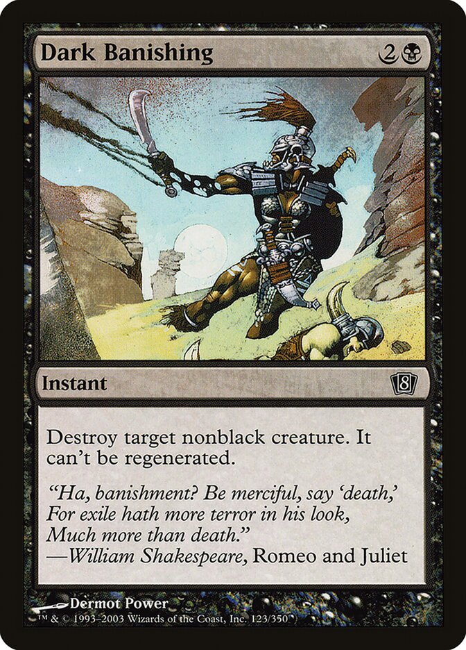 Dark Banishing 123/350 (8th Edition)  - Foil | Good Games Modbury