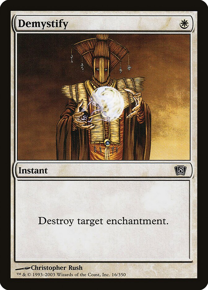 Demystify 16★/350 (8th Edition)  - Foil | Good Games Modbury