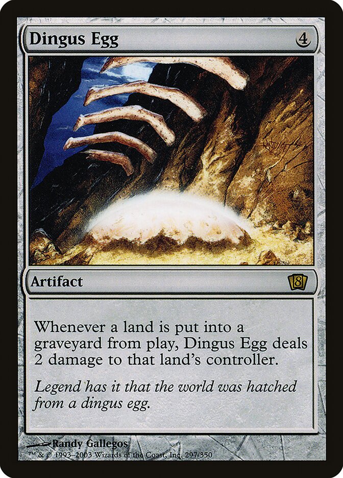Dingus Egg 297/350 (8th Edition)  - Foil | Good Games Modbury