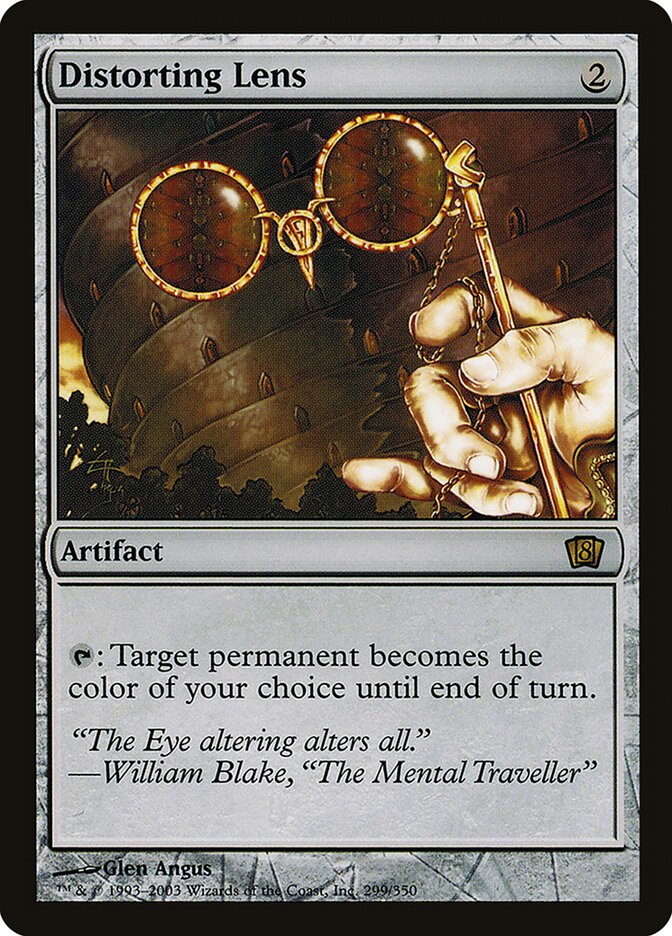 Distorting Lens 299/350 (8th Edition)  - Foil | Good Games Modbury