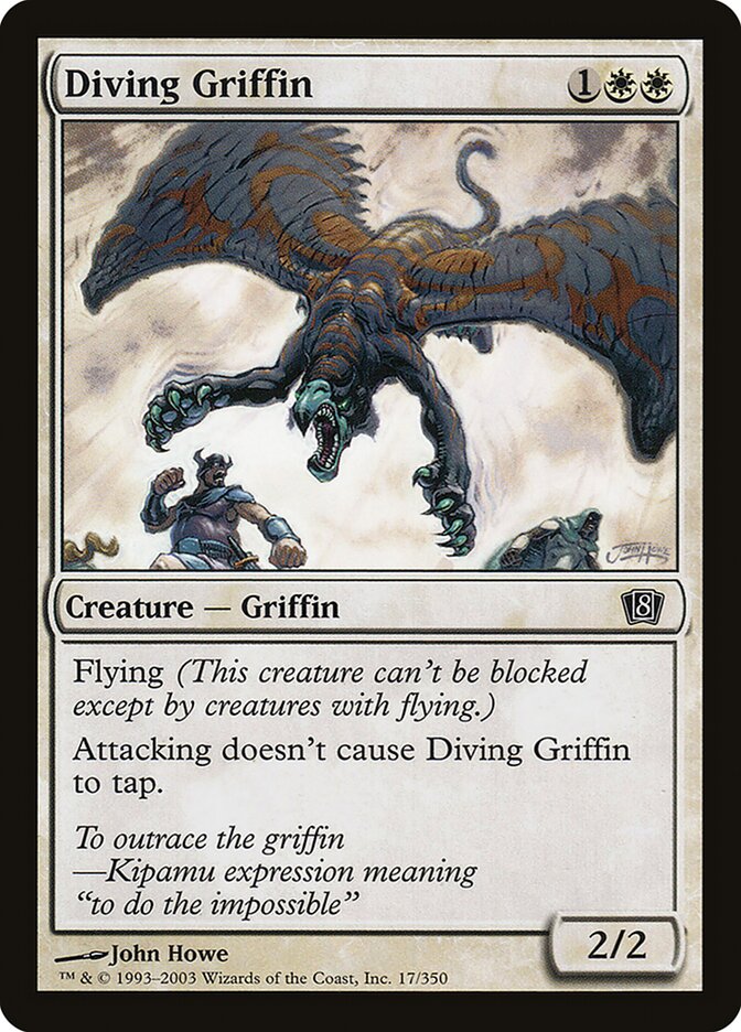 Diving Griffin 17★/350 (8th Edition)  - Foil | Good Games Modbury