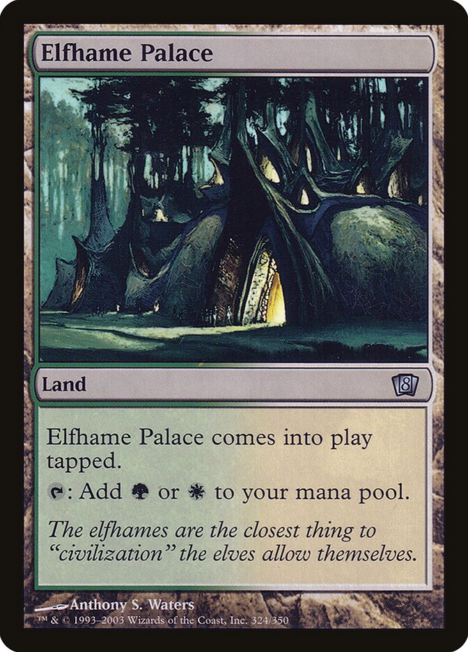 Elfhame Palace 324/350 (8th Edition)  - Foil | Good Games Modbury