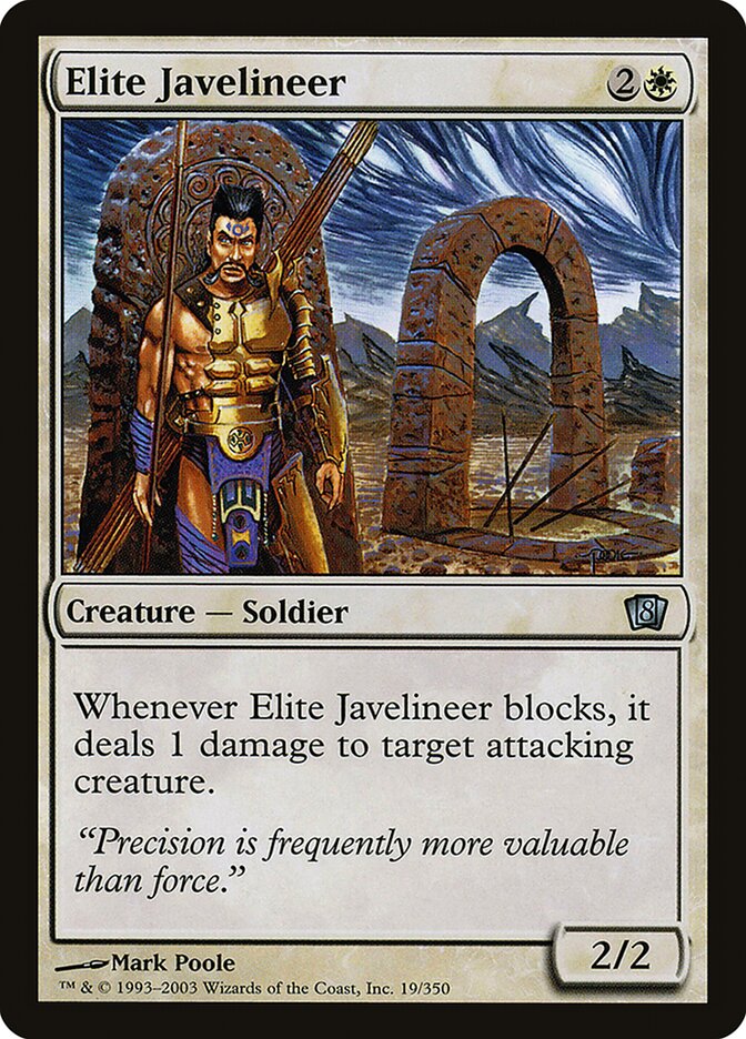 Elite Javelineer 19★/350 (8th Edition)  - Foil | Good Games Modbury