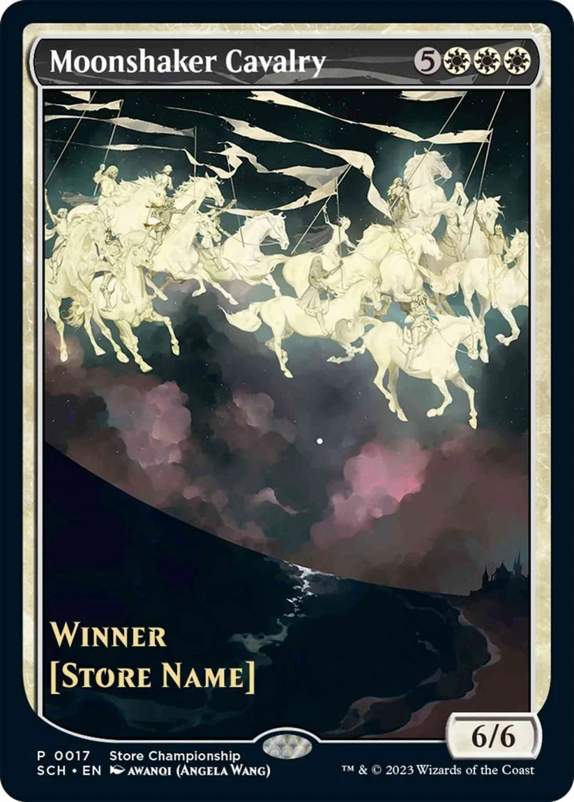 Moonshaker Cavalry (Store Stamped) 17 (Game Day & Store Championship Promos)  - Textless | Good Games Modbury