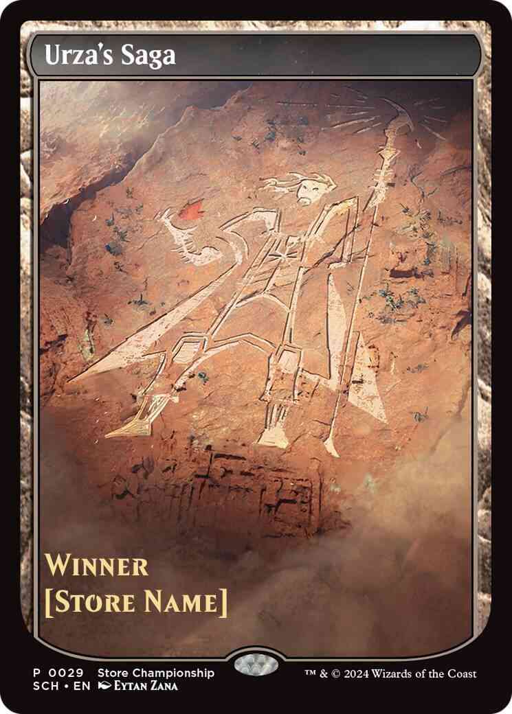 Urza's Saga (Store Stamped) 29 (Game Day & Store Championship Promos)  - Textless | Good Games Modbury