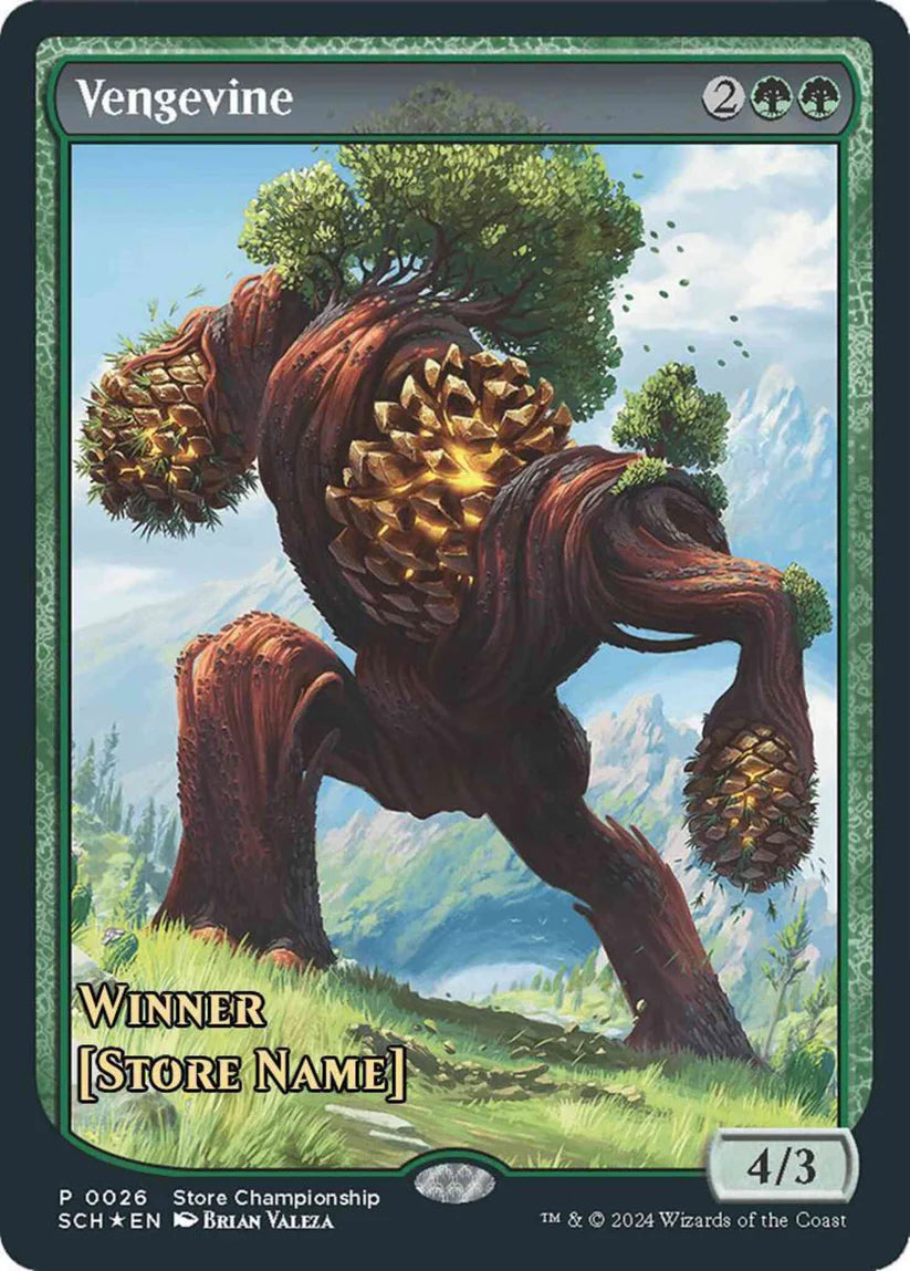 Vengevine (Store Stamped) 26 (Game Day & Store Championship Promos)  - Textless | Good Games Modbury