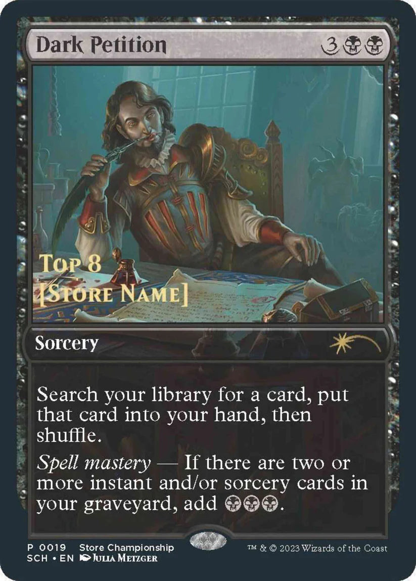 Dark Petition (Store Stamped) 19 (Game Day & Store Championship Promos)  - Full Art | Good Games Modbury
