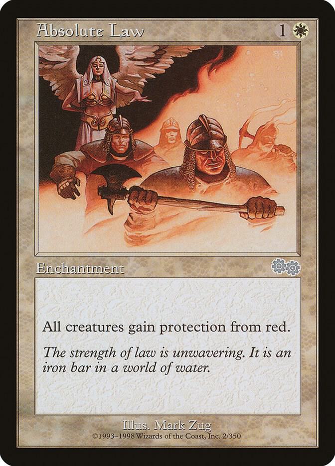 Absolute Law 2 (Urza's Saga)  | Good Games Modbury