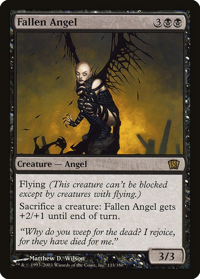 Fallen Angel 133/350 (8th Edition)  - Foil | Good Games Modbury