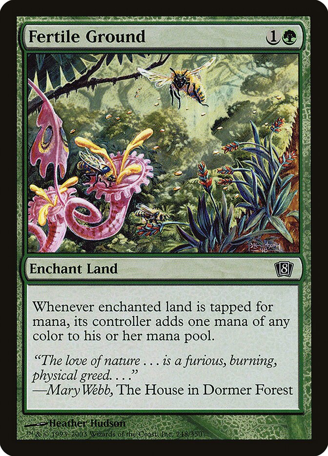 Fertile Ground 248/350 (8th Edition)  - Foil | Good Games Modbury