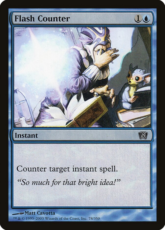 Flash Counter 78 (8th Edition)  - Foil | Good Games Modbury