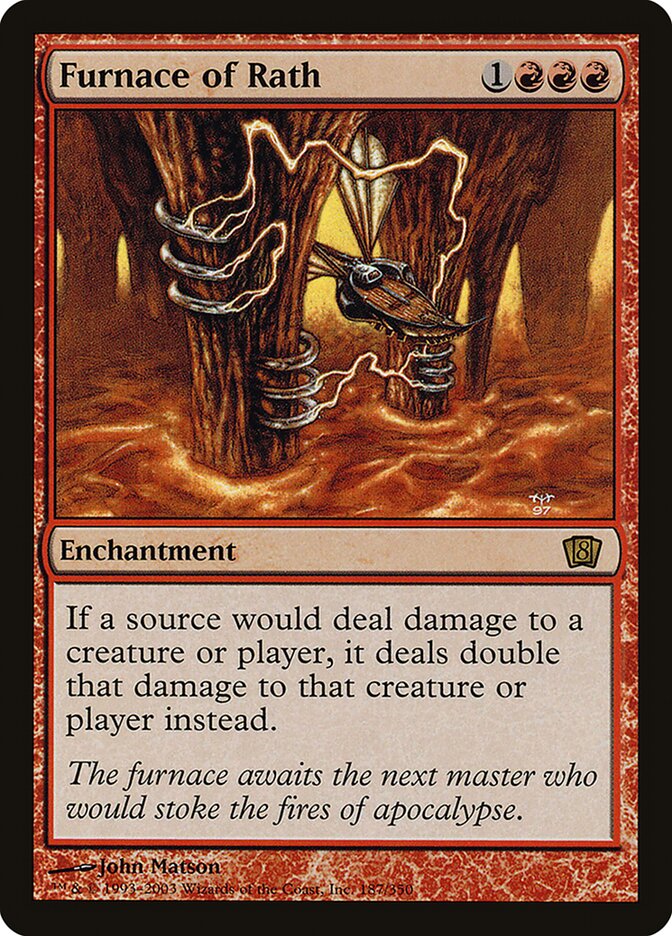 Furnace of Rath 187/350 (8th Edition)  - Foil | Good Games Modbury
