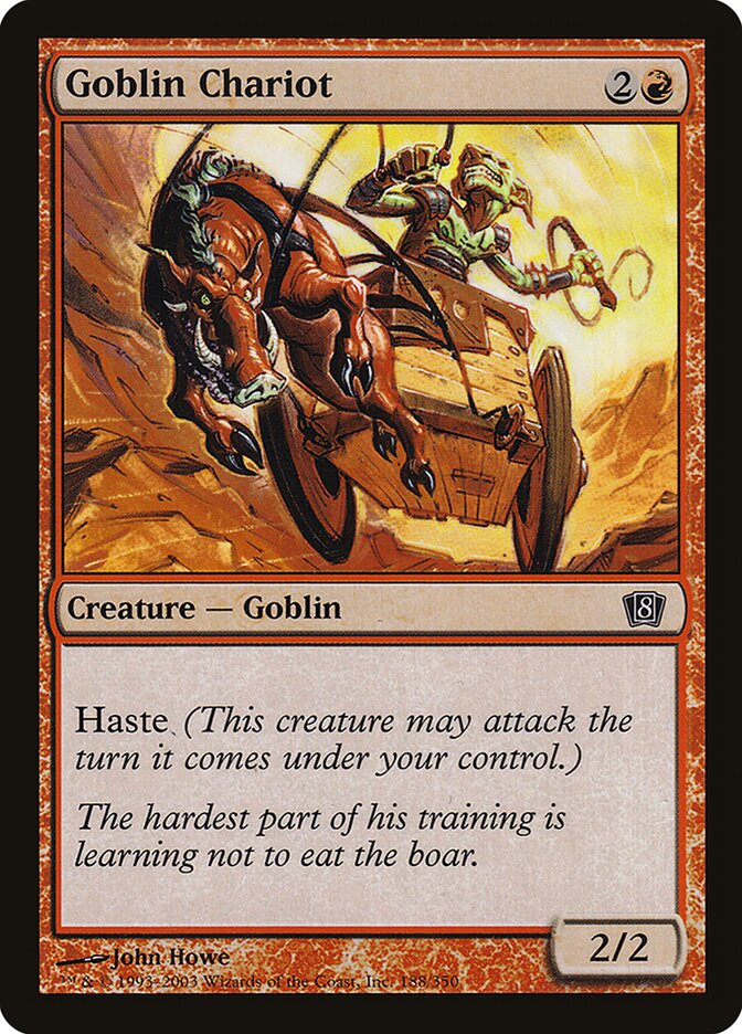 Goblin Chariot 188/350 (8th Edition)  - Foil | Good Games Modbury