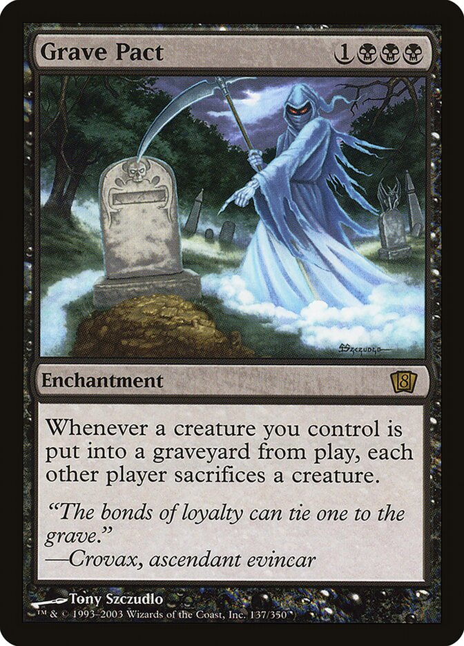 Grave Pact 137/350 (8th Edition)  - Foil | Good Games Modbury