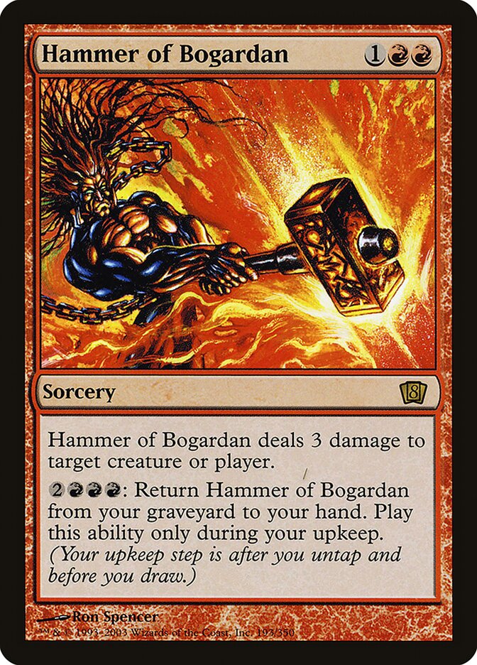 Hammer of Bogardan 193/350 (8th Edition)  - Foil | Good Games Modbury