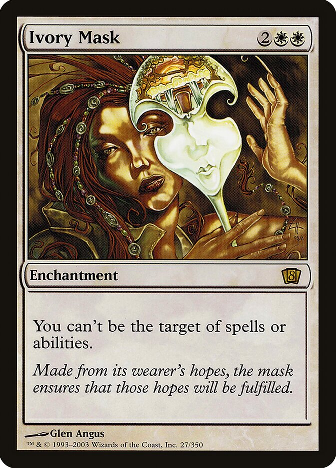 Ivory Mask 27★/350 (8th Edition)  - Foil | Good Games Modbury