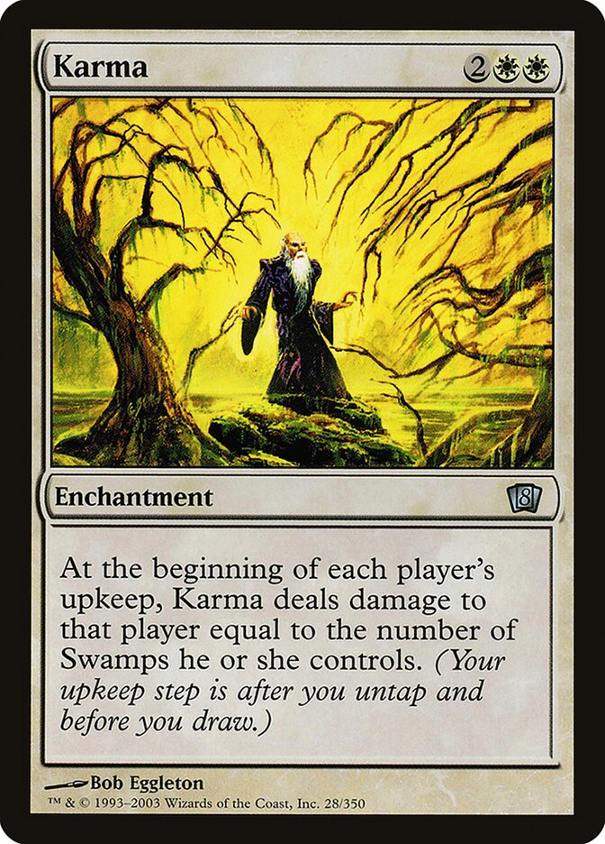 Karma 28★/350 (8th Edition)  - Foil | Good Games Modbury